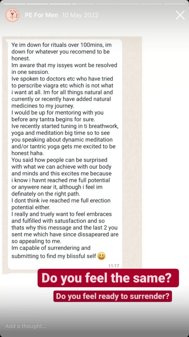 Tantra Massage May Gonzalez Testimonial