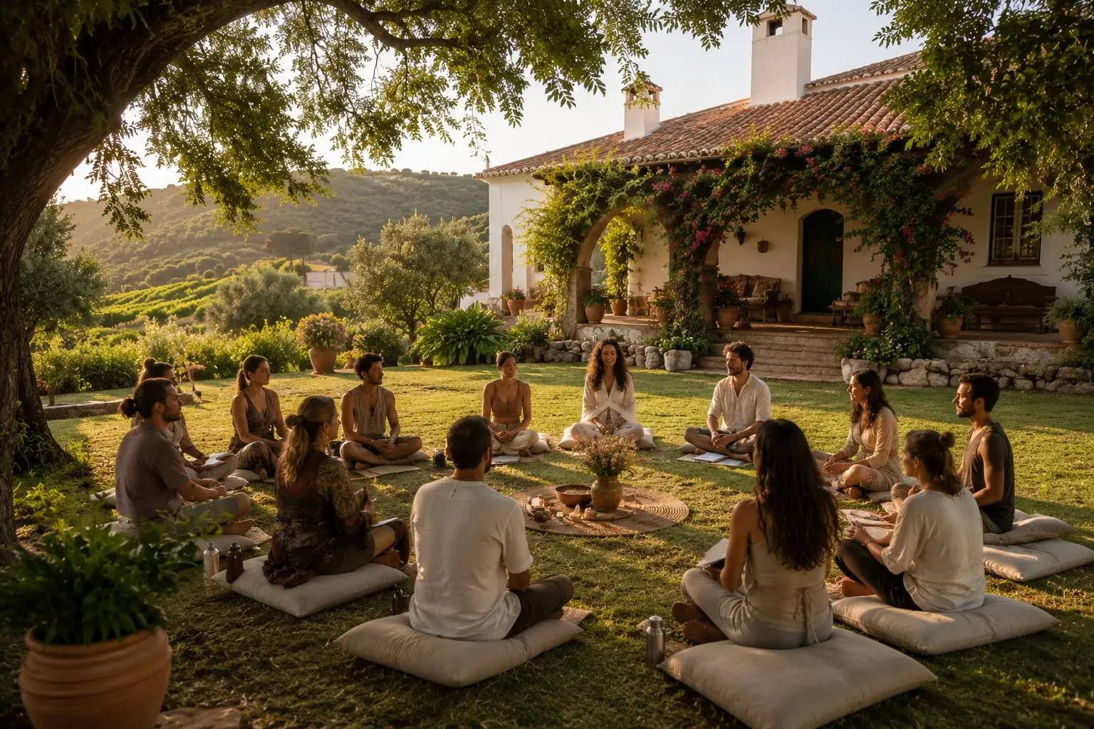 Kāmarasa retreat and multi-orgasmic training for couples
