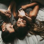 Couple exploring conscious intimacy during a Tantra retreat