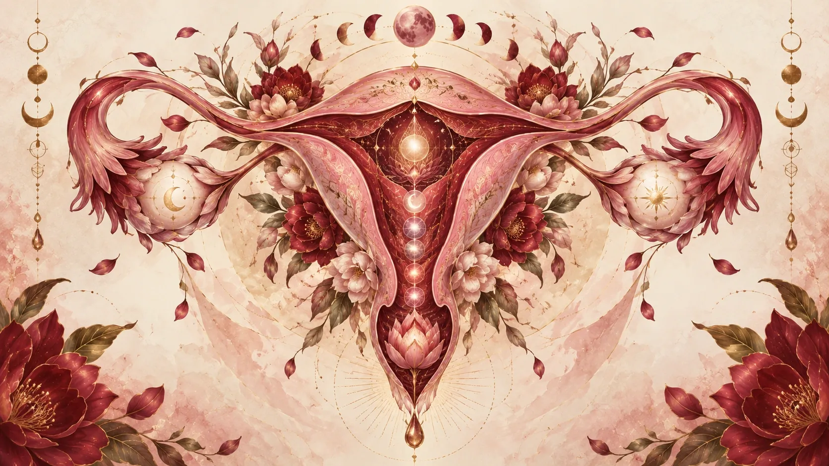 Womb Portals artwork accompanying the invitation to join Harṣa
